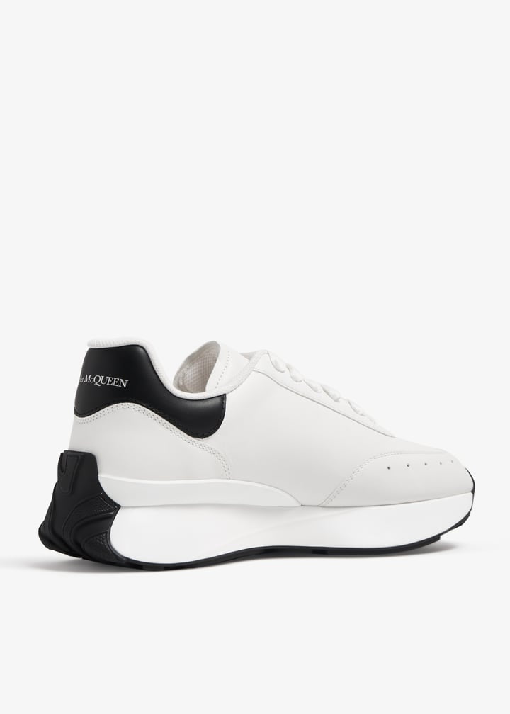 Alexander McQueen Sprint Runner 'White Black'
