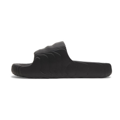 Adidas Adilette 22 Slides 'Black Scarlet'