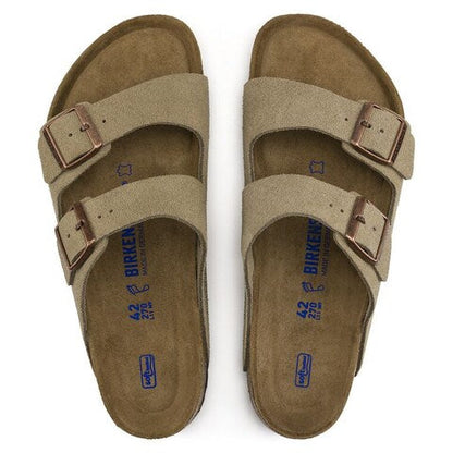 Birkenstock Arizona Suede Leather – Taupe