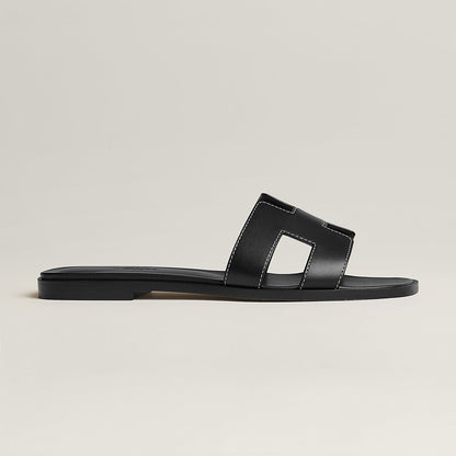 Hermès Oran sandal 'Noir'
