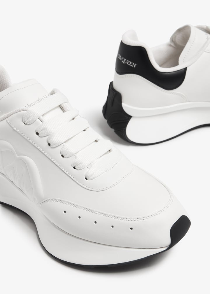 Alexander McQueen Sprint Runner 'White Black'