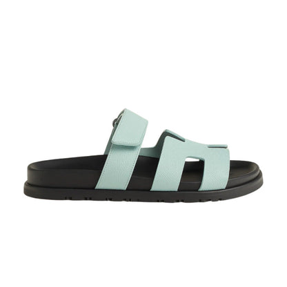 Hermès Chypre sandal 'bleu cristaux'
