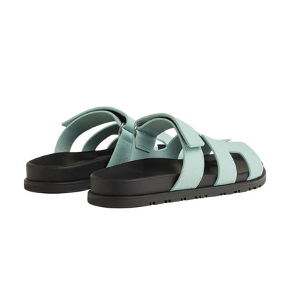 Hermès Chypre sandal 'bleu cristaux'